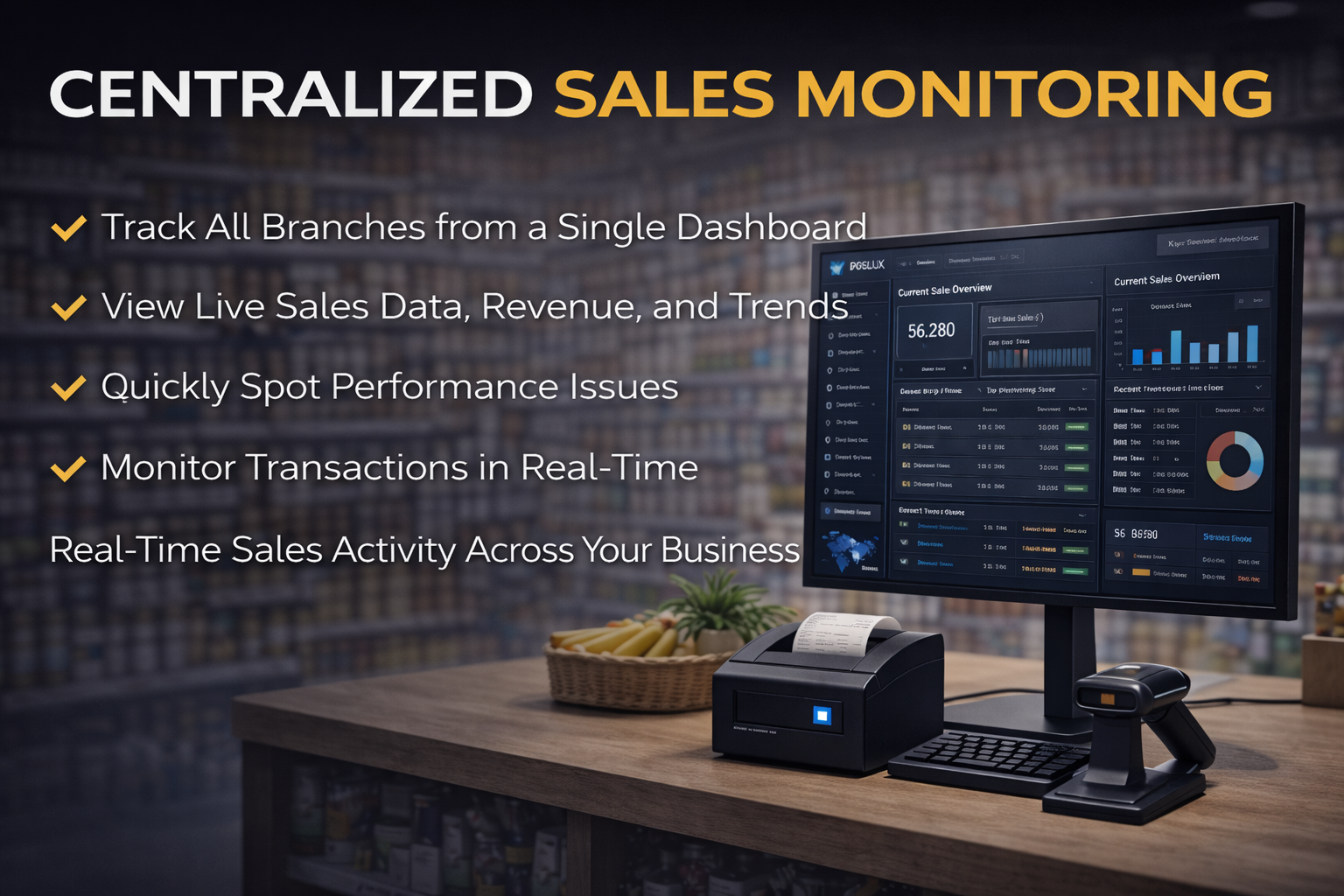 Centralized Sales Monitoring​