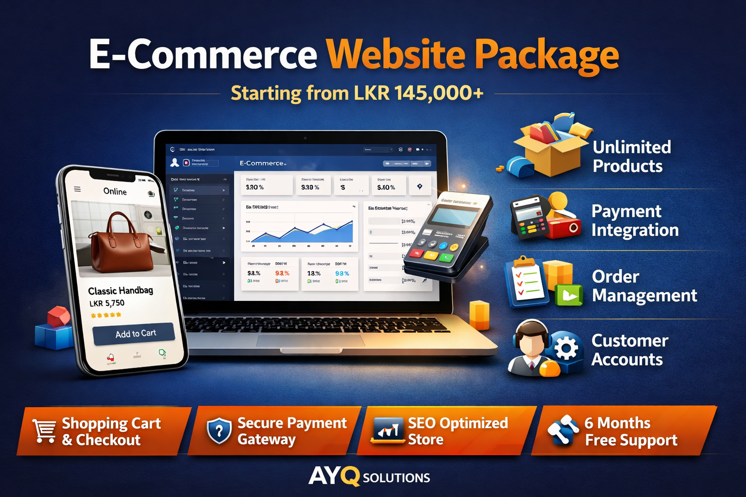 E-Commerce Website Package Sri Lanka