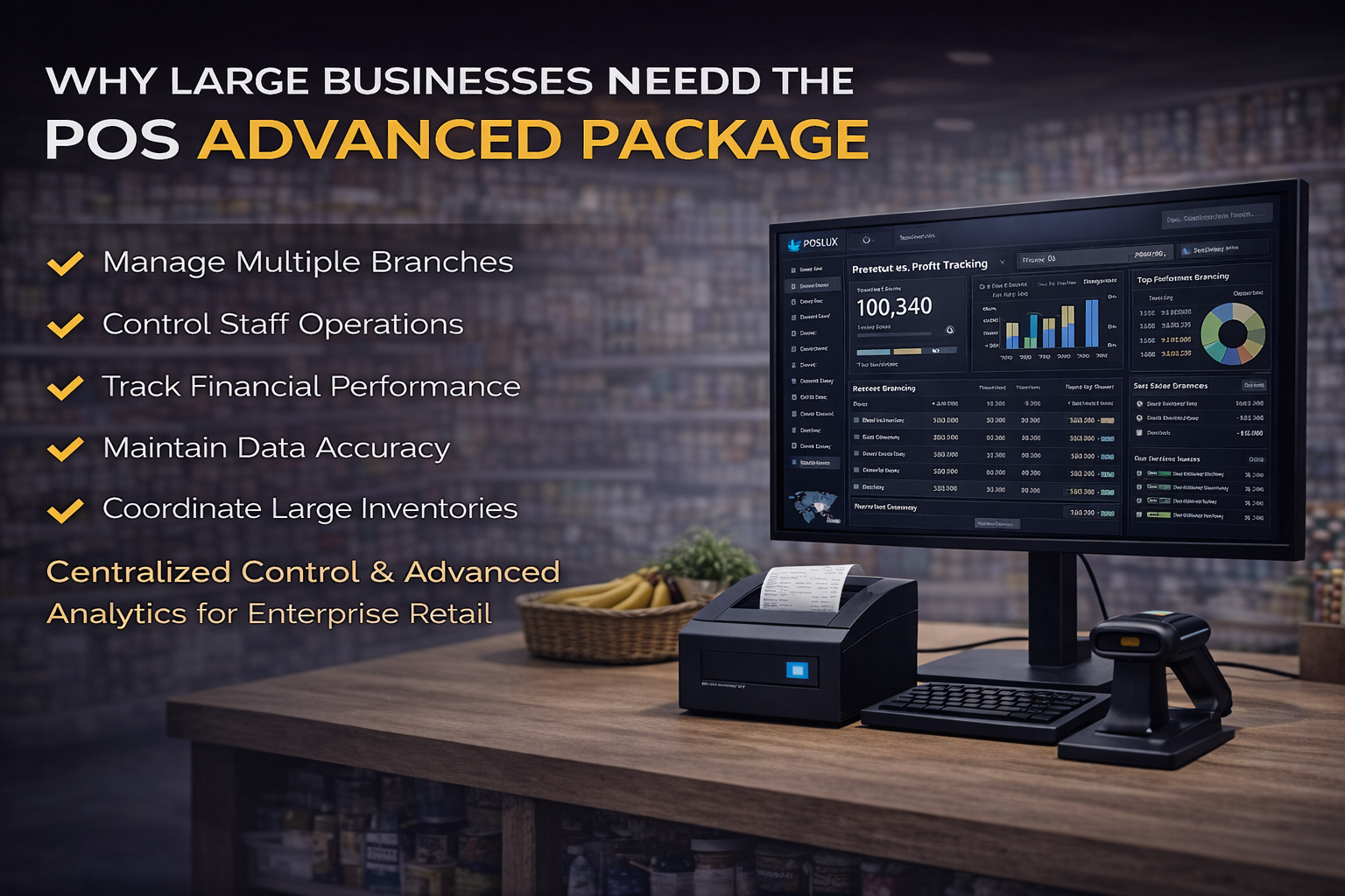 Why Large Businesses Need the POS Advanced Package​